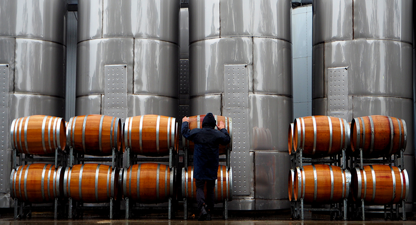 Mount Langi Ghiran barrels